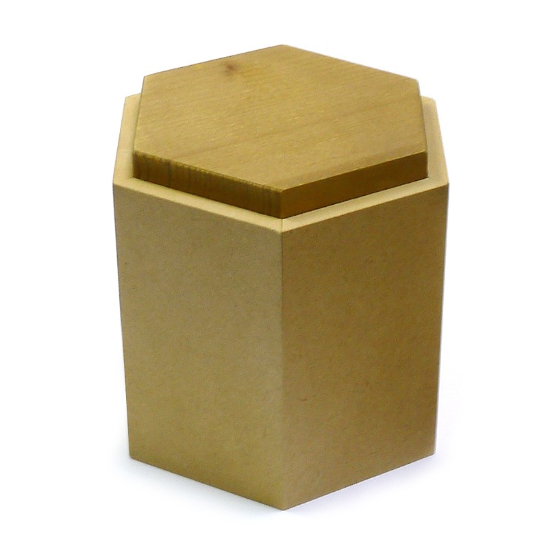 六角形蜂蜜木盒