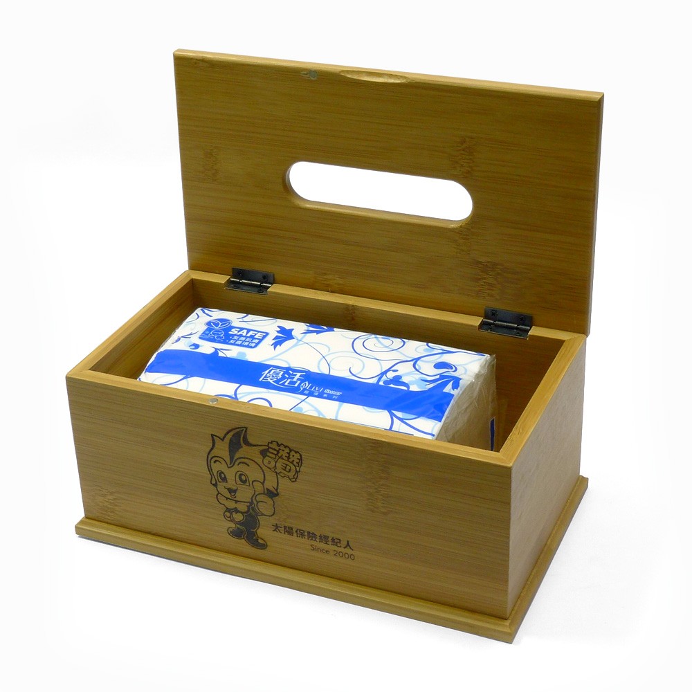 竹製面紙盒